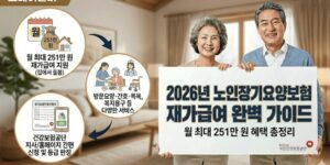 노인요양보험-재가급여-혜택