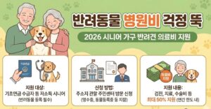시니어-노인-가구-반려견-의료비-병원비-지원금