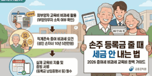 2026-증여세-비과세-교육비-항목-금액