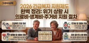 노인-긴급복지-의료비-생계비-지원