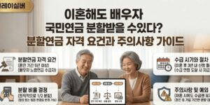 국민연금-재산분할