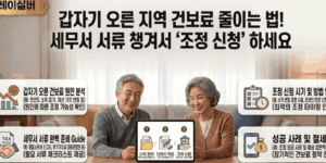 건강보험료-건보료-조정-신청방법