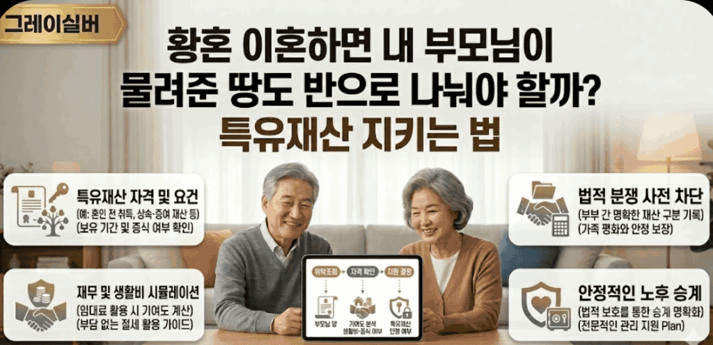 특유재산-재산분할-이혼-기여도