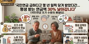 노령연금-조기신청-감액-손해