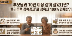 동거주택-상속공제