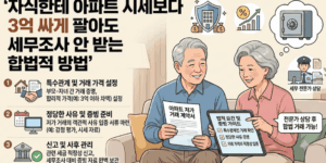 가족-부동산-양도-절세-방법