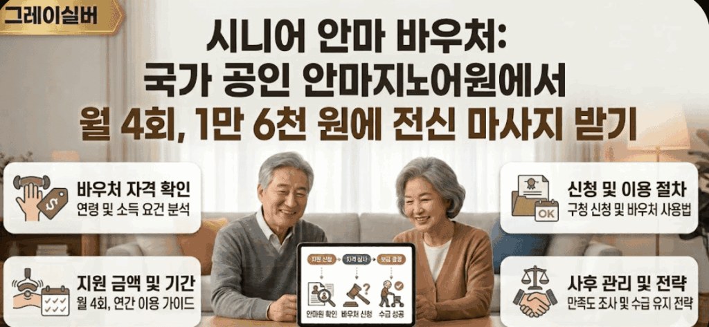 노인-안마바우처