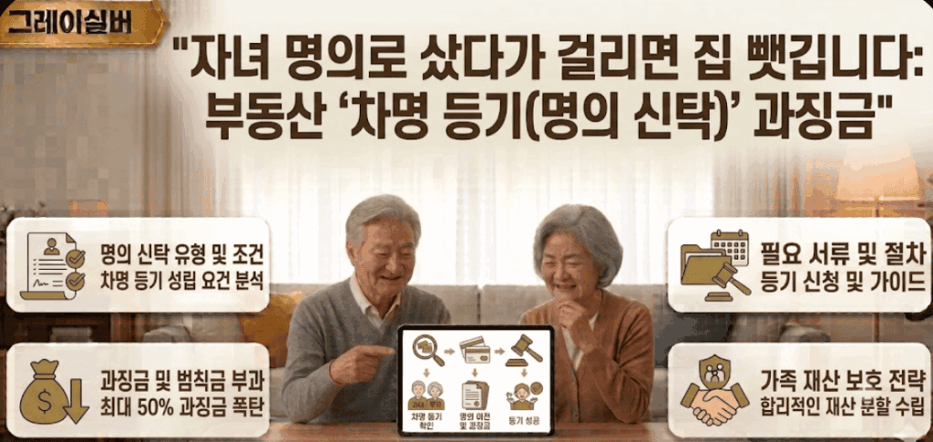 자녀-차명등기-과징금