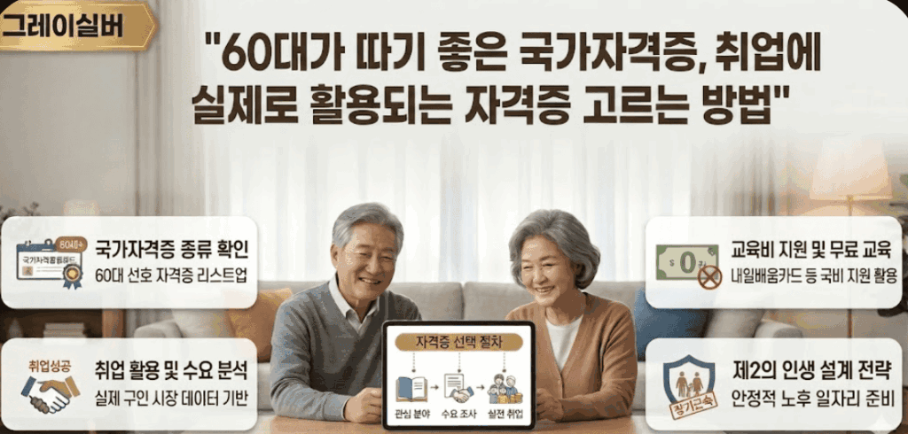 60대-국가자격증-선택방법