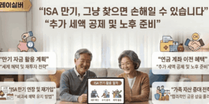 isa-만기-활용법