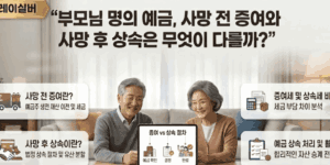 생전증여-상속-차이
