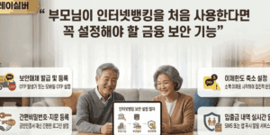 부모님-인터넷뱅킹-보안설정