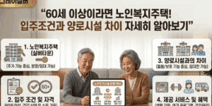 노인복지주택-입주조건