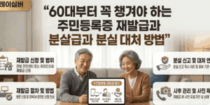 주민등록증-분실-재발급