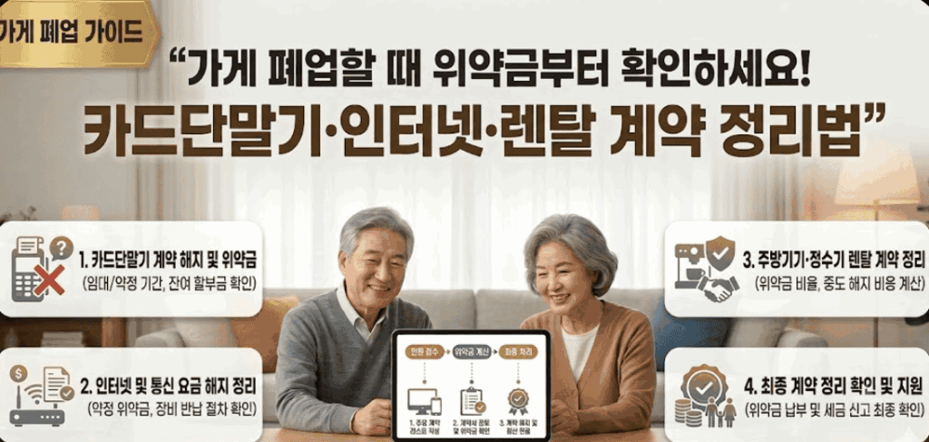폐업-위약금-약정-해지
